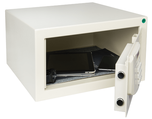 Hotel safe box slayder